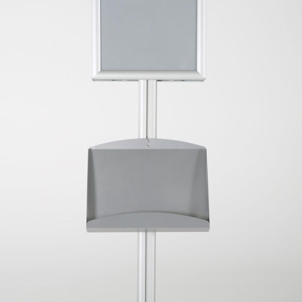 free-standing-stand-in-silver-color-with-2-x-11X17-frame-in-portrait-and-landscape-and-2-x-5.58.5-steel-shelf-double-sided-11