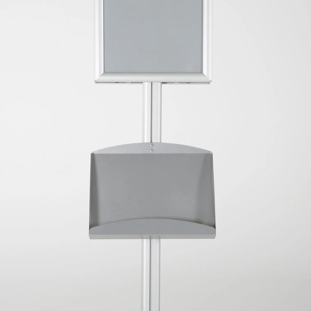 free-standing-stand-in-silver-color-with-2-x-11X17-frame-in-portrait-and-landscape-and-2-x-5.58.5-steel-shelf-double-sided-11