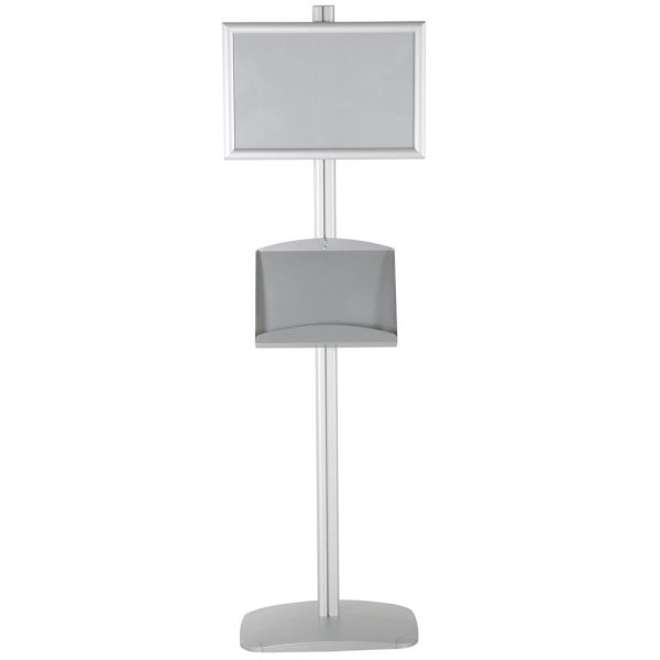free-standing-stand-in-silver-color-with-2-x-11X17-frame-in-portrait-and-landscape-and-2-x-5.58.5-steel-shelf-double-sided-12