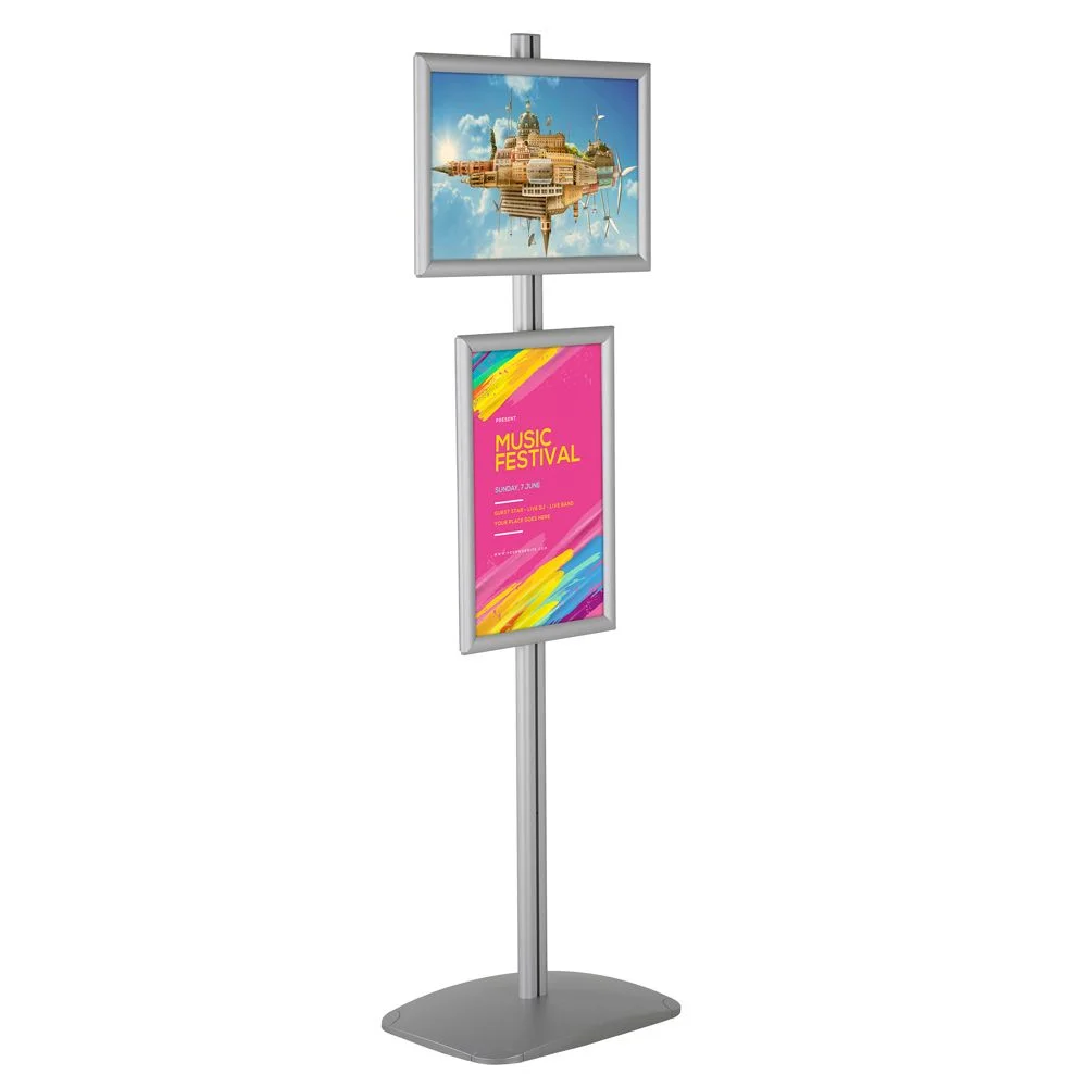 Free Standing Stand In Silver Color Free Standing Stand In Silver Color