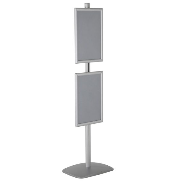 free-standing-stand-in-silver-color-with-2-x-11x17-frame-in-portrait-and-landscape-position-single-sided-11