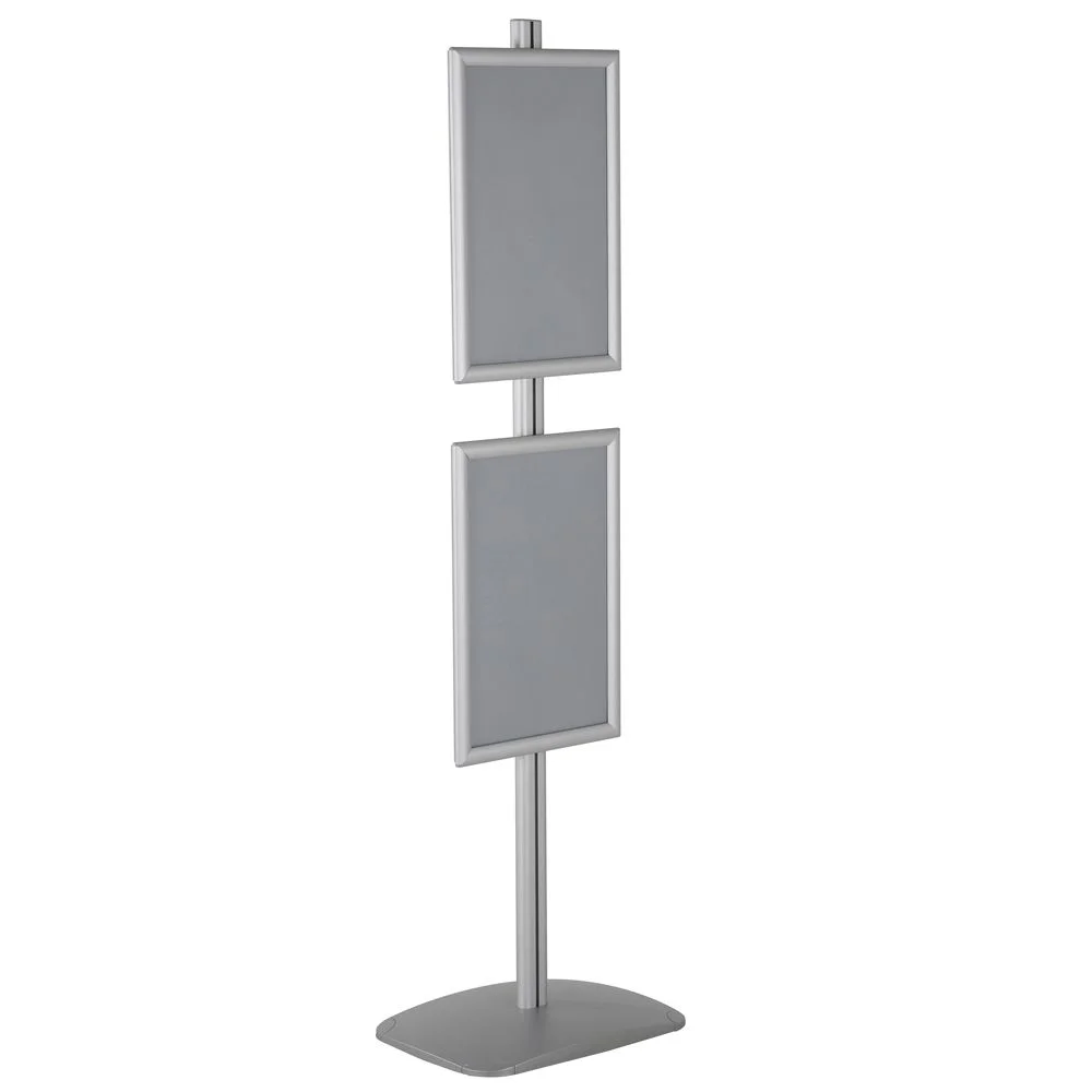 free-standing-stand-in-silver-color-with-2-x-11x17-frame-in-portrait-and-landscape-position-single-sided-11 free-standing-stand-in-silver-color-with-2-x-11x17-frame-in-portrait-and-landscape-position-single-sided-11