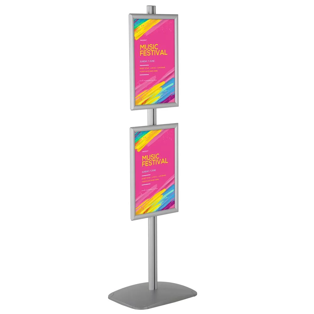 free-standing-stand-in-silver-color-with-2-x-11x17-frame-in-portrait-and-landscape-position-single-sided-5 free-standing-stand-in-silver-color-with-2-x-11x17-frame-in-portrait-and-landscape-position-single-sided-5