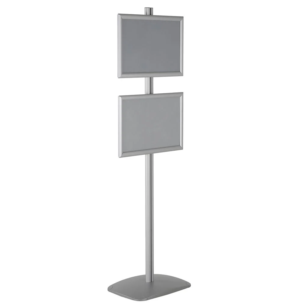 free-standing-stand-in-silver-color-with-2-x-11x17-frame-in-portrait-and-landscape-position-single-sided-6 free-standing-stand-in-silver-color-with-2-x-11x17-frame-in-portrait-and-landscape-position-single-sided-6