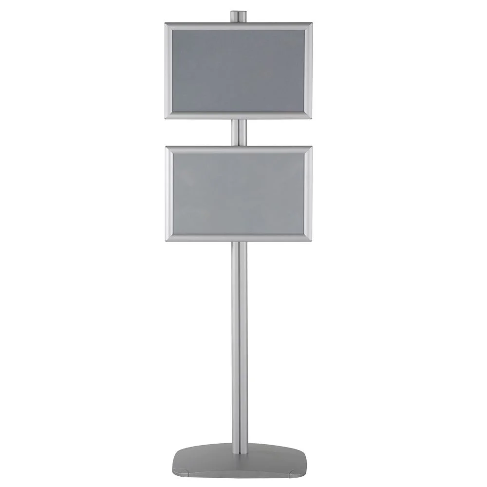 free-standing-stand-in-silver-color-with-2-x-11x17-frame-in-portrait-and-landscape-position-single-sided-7 free-standing-stand-in-silver-color-with-2-x-11x17-frame-in-portrait-and-landscape-position-single-sided-7
