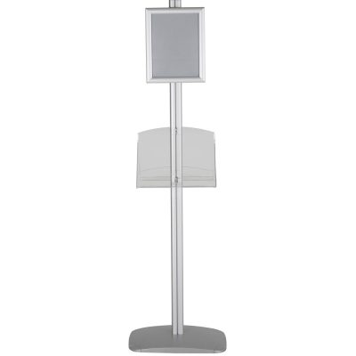 free-standing-stand-in-silver-color-with-2-x-8.5x11-frame-in-portrait-and-landscape-and-2-2-x-8.5x11-clear-shelf-in-acrylic-double-sided-5