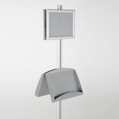 free-standing-stand-in-silver-color-with-2-x-8.5x11-frame-in-portrait-and-landscape-and-2-x-5.5x8.5-steel-shelf-double-sided-12