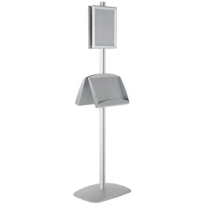 free-standing-stand-in-silver-color-with-2-x-8.5x11-frame-in-portrait-and-landscape-and-2-x-5.5x8.5-steel-shelf-double-sided-6