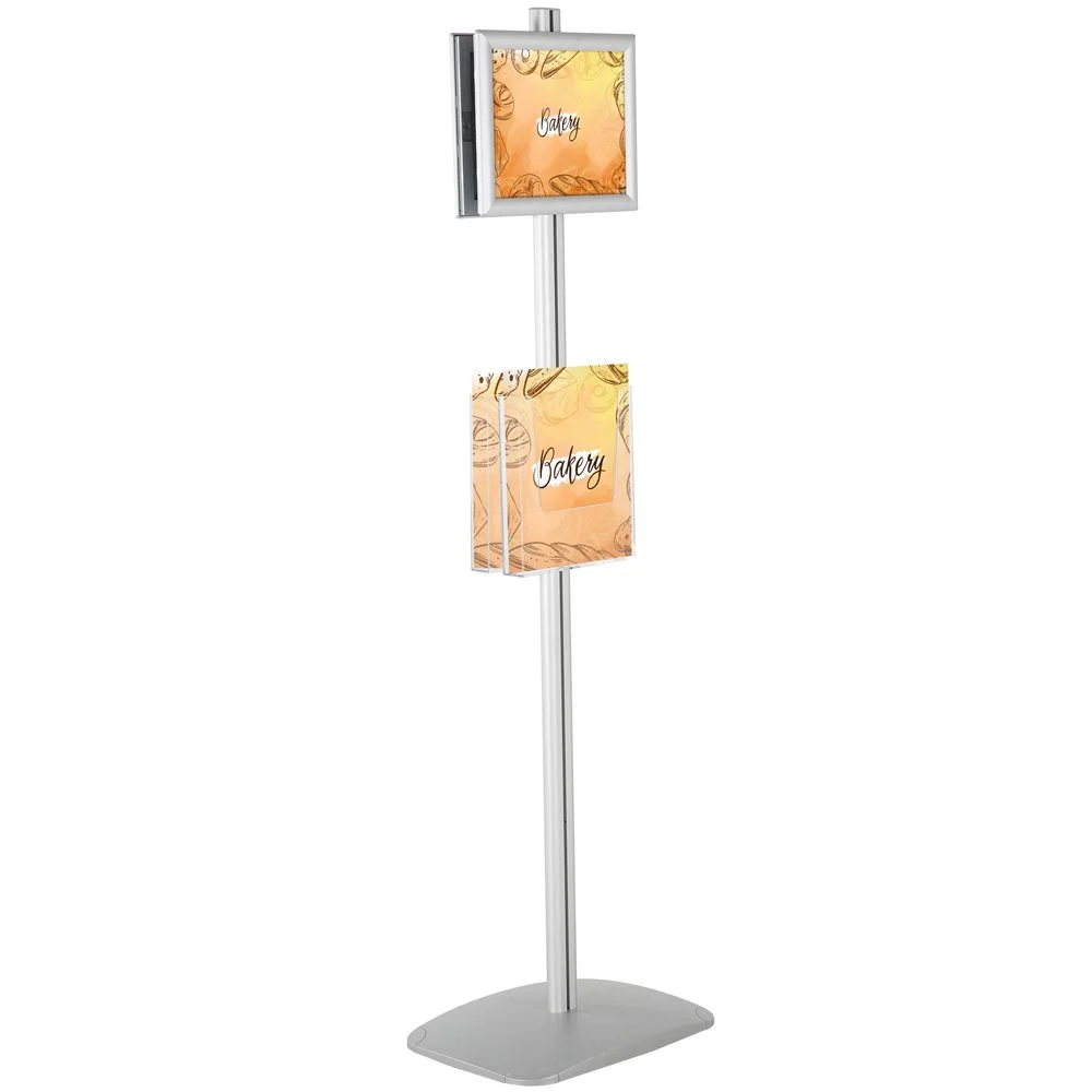 Free Standing Stand In Silver Color Free Standing Stand In Silver Color