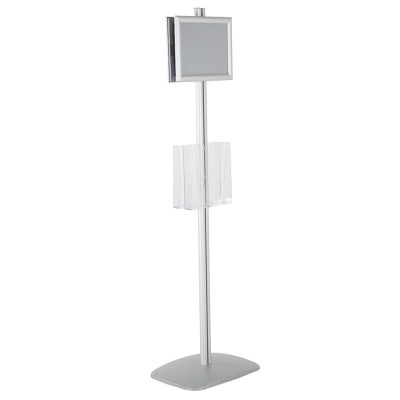 free-standing-stand-in-silver-color-with-2-x-8.5x11-frame-in-portrait-and-landscape-and-2-x-8.5x11-clear-pocket-shelf-double-sided-11