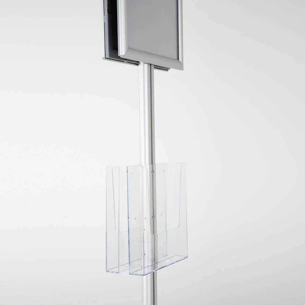 free-standing-stand-in-silver-color-with-2-x-8.5x11-frame-in-portrait-and-landscape-and-2-x-8.5x11-clear-pocket-shelf-double-sided-13 free-standing-stand-in-silver-color-with-2-x-8.5x11-frame-in-portrait-and-landscape-and-2-x-8.5x11-clear-pocket-shelf-double-sided-13