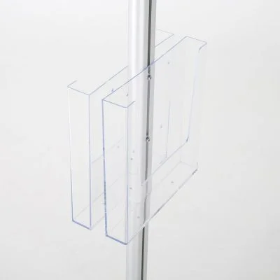free-standing-stand-in-silver-color-with-2-x-8.5x11-frame-in-portrait-and-landscape-and-2-x-8.5x11-clear-pocket-shelf-double-sided-9