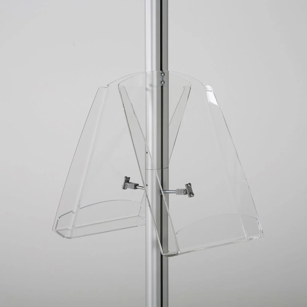 free-standing-stand-in-silver-color-with-2-x-8.5x11-frame-in-portrait-and-landscape-and-2-x-8.5x11-clear-shelf-in-acrylic-double-sided-7