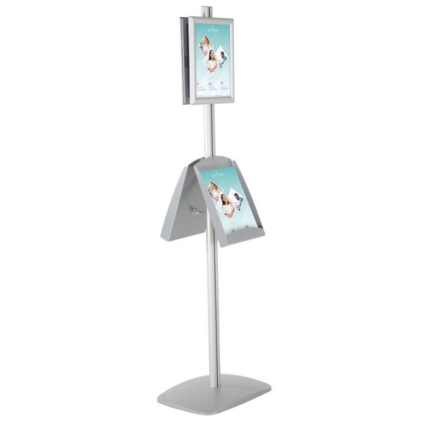 Free Standing Stand In Silver Color