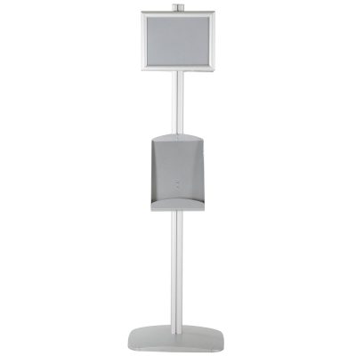 free-standing-stand-in-silver-color-with-2-x-8.5x11-frame-in-portrait-and-landscape-and-2-x-8.5x11-steel-shelf-double-sided-12