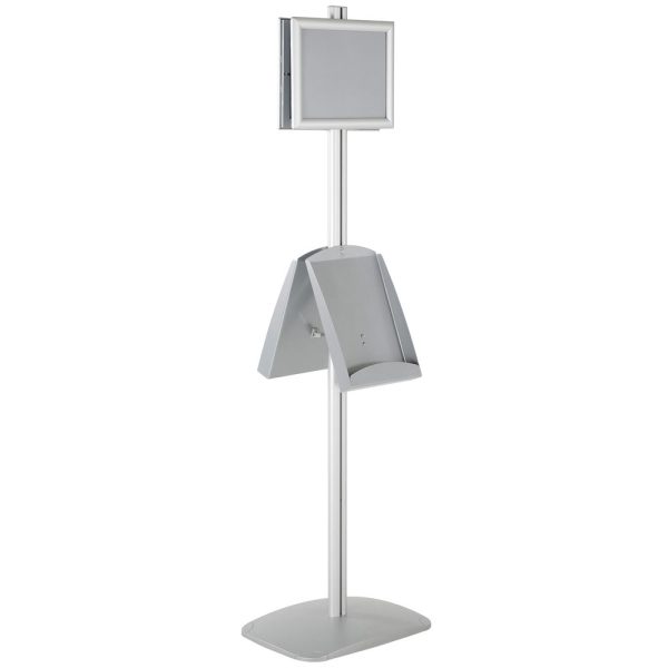 free-standing-stand-in-silver-color-with-2-x-8.5x11-frame-in-portrait-and-landscape-and-2-x-8.5x11-steel-shelf-double-sided-13