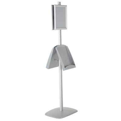 free-standing-stand-in-silver-color-with-2-x-8.5x11-frame-in-portrait-and-landscape-and-2-x-8.5x11-steel-shelf-double-sided-5