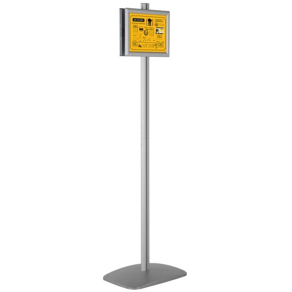 Free Standing Stand In Silver Color