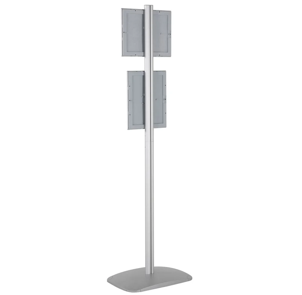 free-standing-stand-in-silver-color-with-2-x-8.5x11-frame-in-portrait-and-landscape-position-single-sided-13 free-standing-stand-in-silver-color-with-2-x-8.5x11-frame-in-portrait-and-landscape-position-single-sided-13
