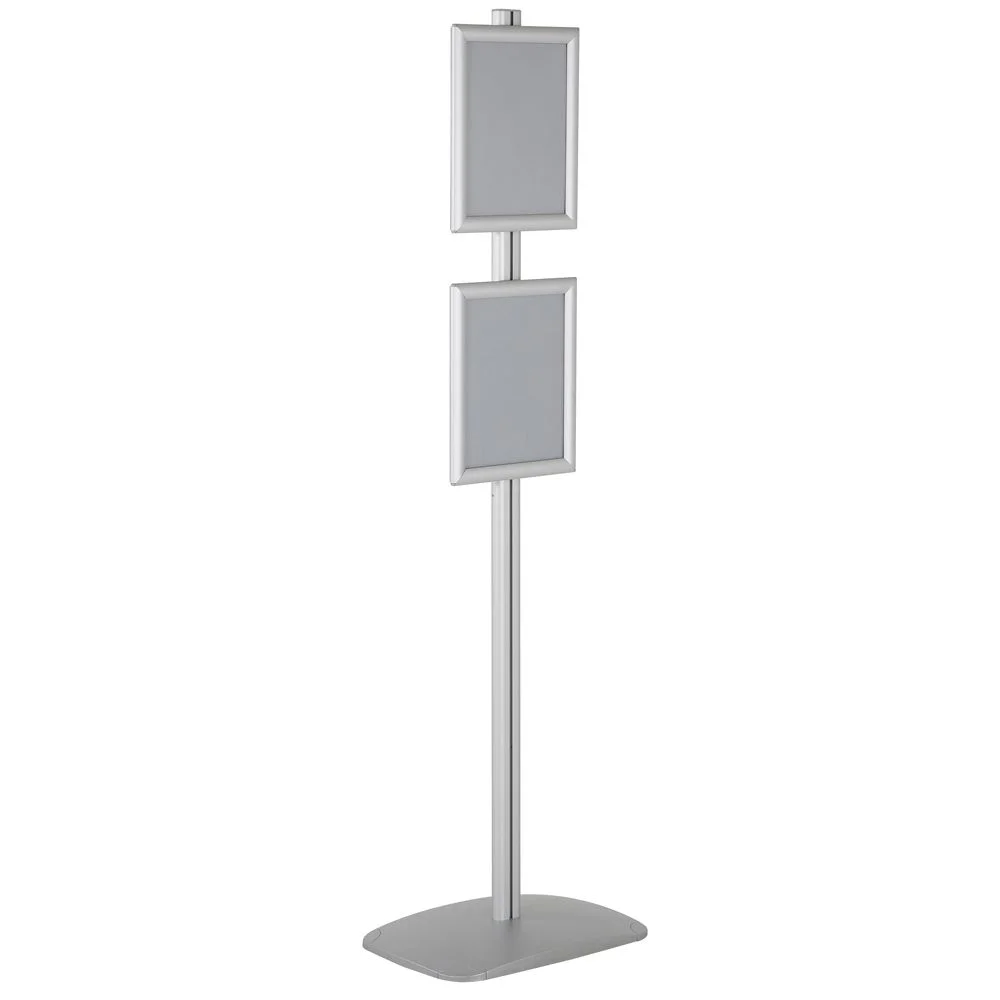 free-standing-stand-in-silver-color-with-2-x-8.5x11-frame-in-portrait-and-landscape-position-single-sided-8 free-standing-stand-in-silver-color-with-2-x-8.5x11-frame-in-portrait-and-landscape-position-single-sided-8