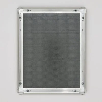 8.5x11 Snap Poster Frame - 1 inch Chrome Look Profile Mitered Corner