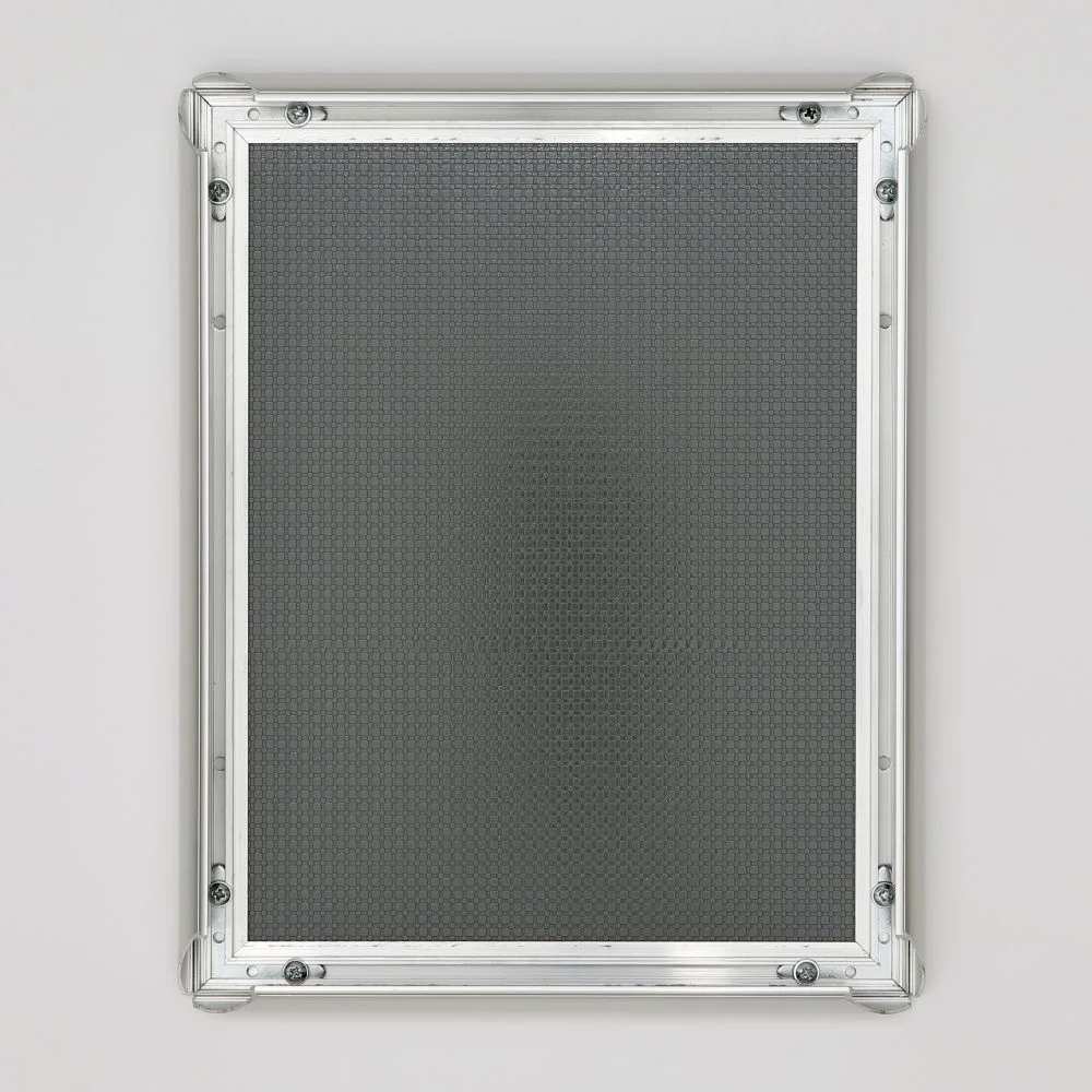 8.5x11 Snap Poster Frame - 1 inch Chrome Look Profile Mitered Corner