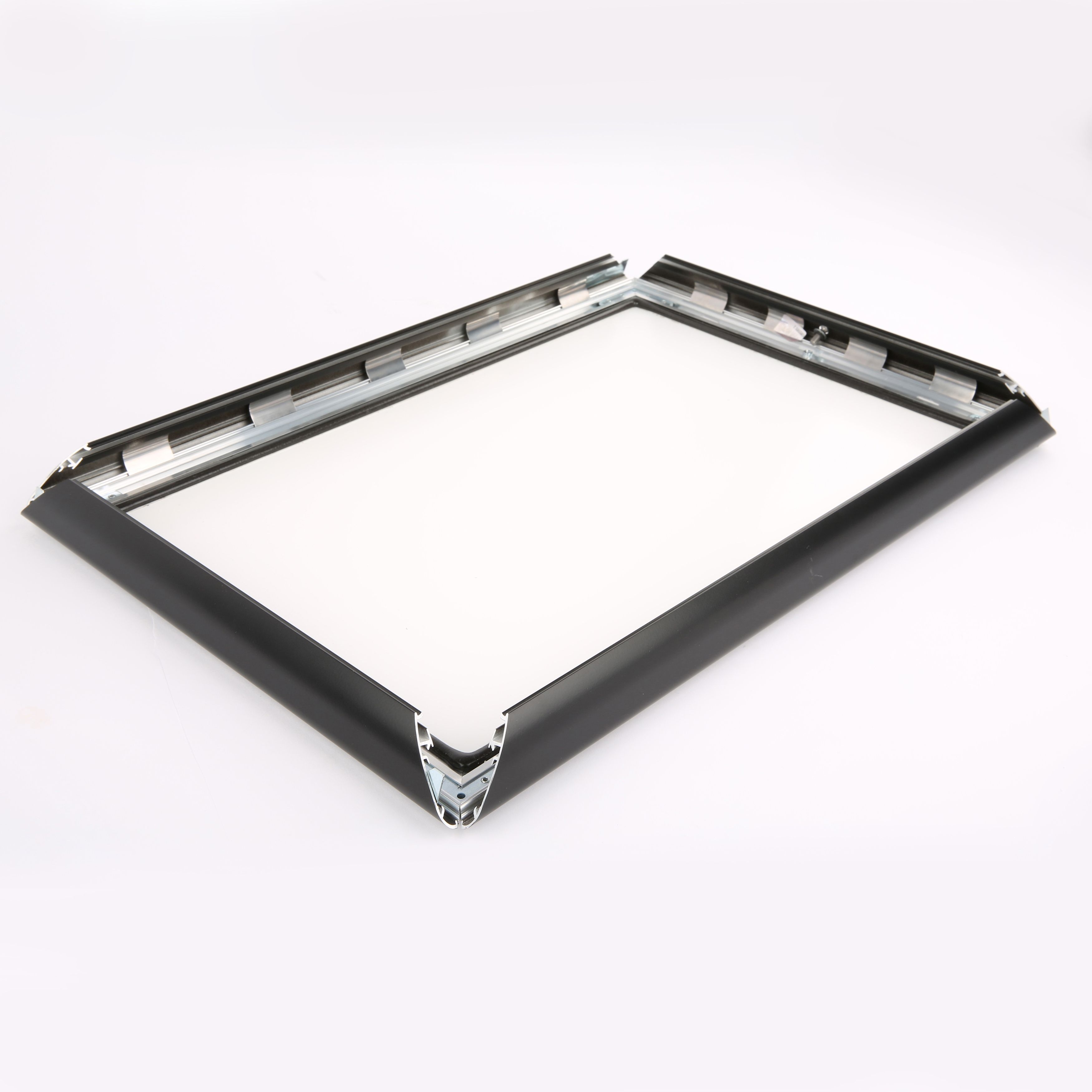 24×36 Lockable Weatherproof & Outdoor Snap Poster Frame 1.38″ Black