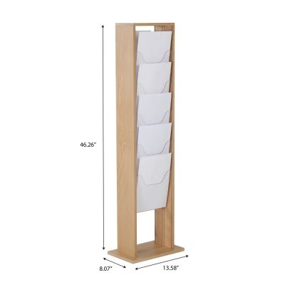 10xa4-wood-magazine-rack-natural-standing (4)