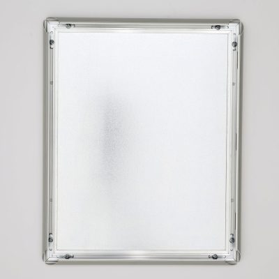 11x14-fire-resistant-snap-poster-frame-1-inch-silver-mitered-corner3