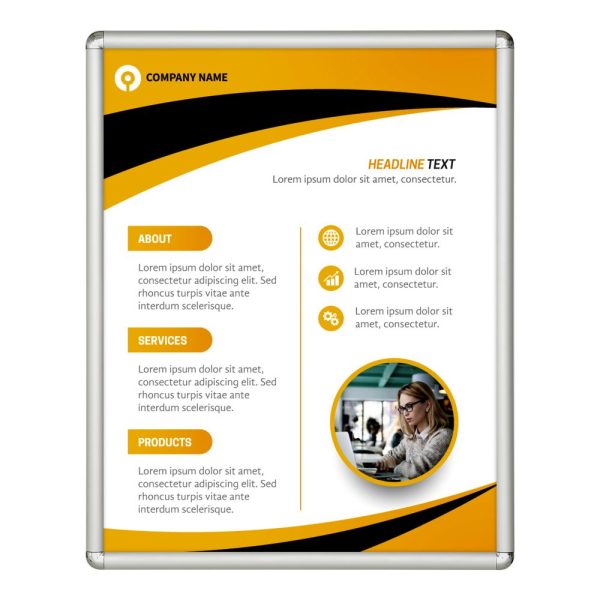 22x28-snap-poster-frame-1-inch-silver-profile-round-corner (2)