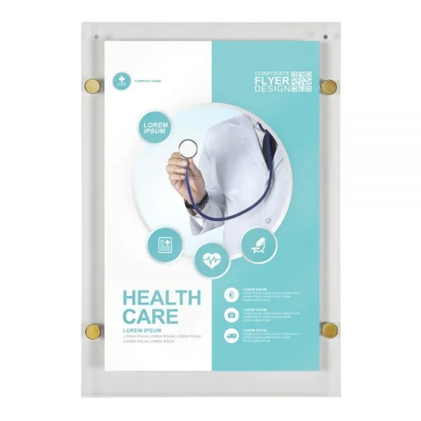 11x17-wall-mount-clear-acrylic-sign-holder-frame-chrome-gold-5-pcs-in-a-box (1)
