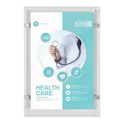 11x17-wall-mount-clear-acrylic-sign-holder-frame-chrome-silver-5-pcs-in-a-box (1)