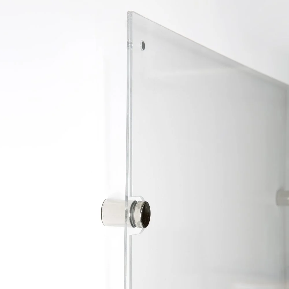 18x24-wall-mount-clear-acrylic-sign-holder-frame-chrome-silver (4) 18x24-wall-mount-clear-acrylic-sign-holder-frame-chrome-silver (4)