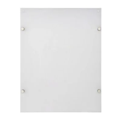 18x24-wall-mount-clear-acrylic-sign-holder-frame-chrome-silver (5)