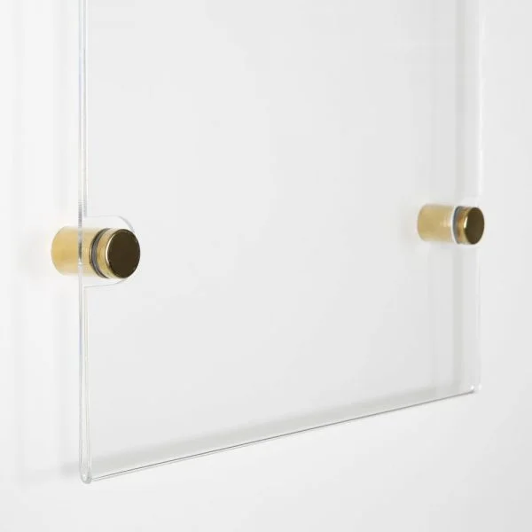 22x28-wall-mount-clear-acrylic-sign-holder-frame-chrome-gold (3)