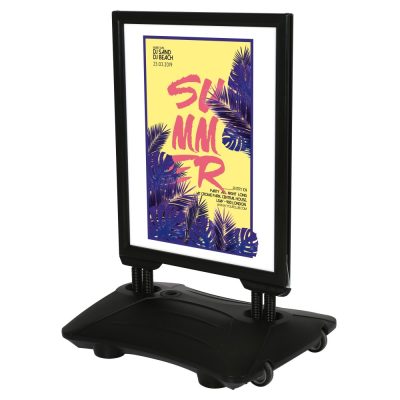 Slide-in WindPro Black Frame with water base