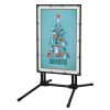 Banner SwingPro Sidewalk Sign with a black frame and black feet