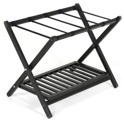 Wood Folding Luggage Rack