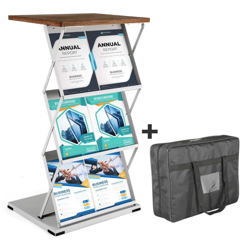 foldable-counter-steel-literature-holder-and-carrying-bag-gray-dark-wood-2-85-11 (1) foldable-counter-steel-literature-holder-and-carrying-bag-gray-dark-wood-2-85-11 (1)