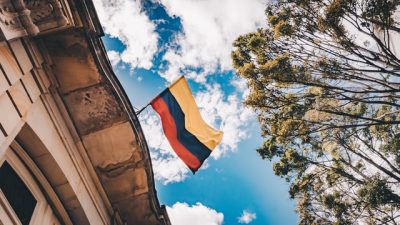 street scene in colombia