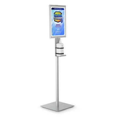 Floor stand For Hand Sanitizer Dispensers