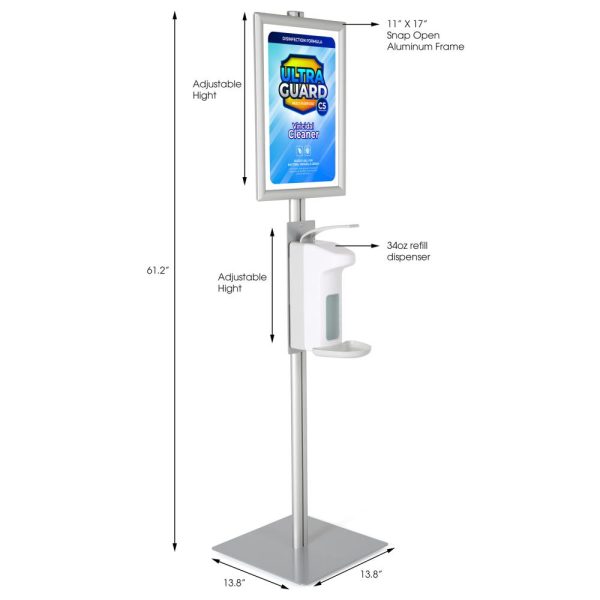 hand-sanitizer-floor-stand-1000-ml-33-8-oz-without-gel-with-11x17-inch-opti-snap-frame (2)