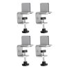 Mid Section C-Clamp Kit for Table Panel Separator - 4 Pieces