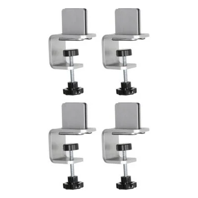 Mid Section C-Clamp Kit for Table Panel Separator - 4 Pieces