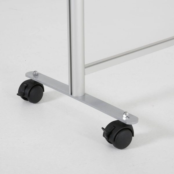 Clear Wall Separator with wheels