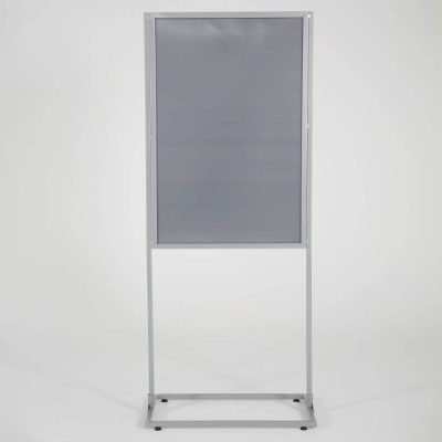 24x36 metal eco infoboard with 1 tier