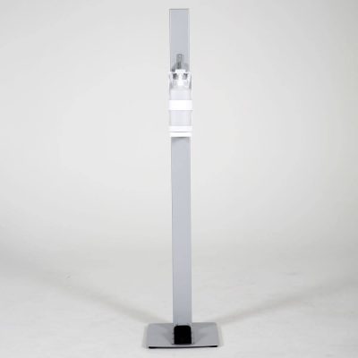 Gray, Foot Operated Touchless Hand Sanitizer Dispenser