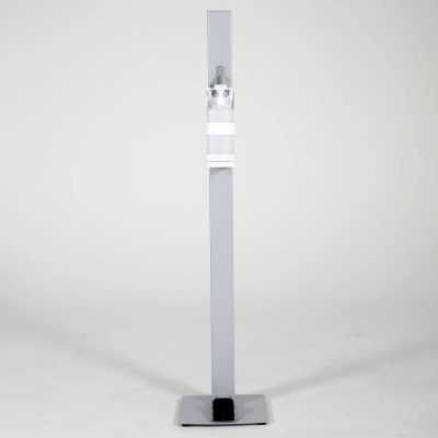 Gray, Foot Operated Touchless Hand Sanitizer Dispenser