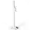 Basic Touchless Hand Sanitizer Dispenser 1000mL. White Foot Operated