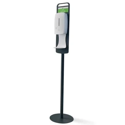 Floor Standing Automatic Touch Free Sensor Liquid Hand Sanitizer Dispenser with Dip Tray